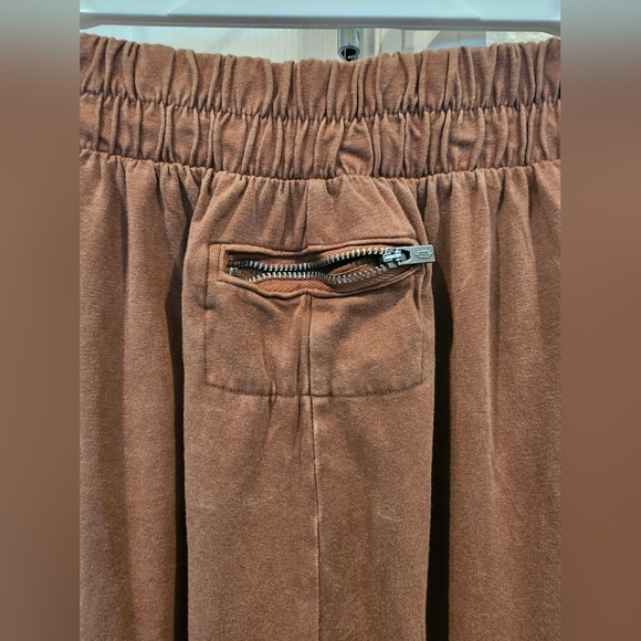 NWOT Hot Shot Slit Wide Leg Pants- Argon Oil - Picture 9 of 12